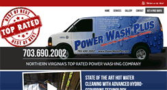 Desktop Screenshot of powerwashplus.net